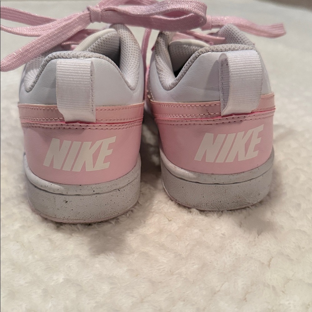 Nike Pink and White Sneakers - 4Y or 6 women’s - Picture 3 of 8